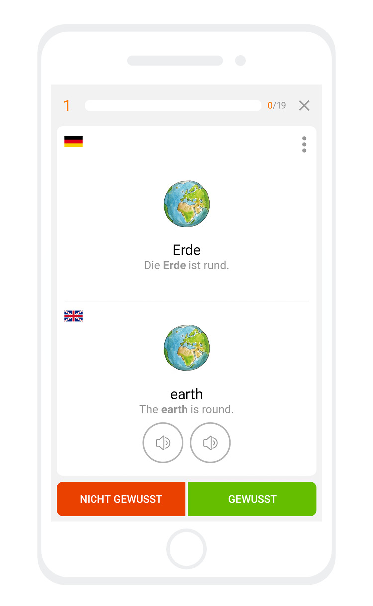 Die übersichtliche Benutzeroberfläche der phase6 classic-App Die übersichtliche Benutzeroberfläche der phase6 classic-App